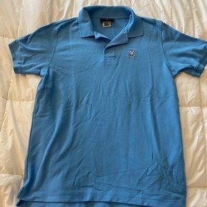 Baby blue Psycho Bunny polo shirt
